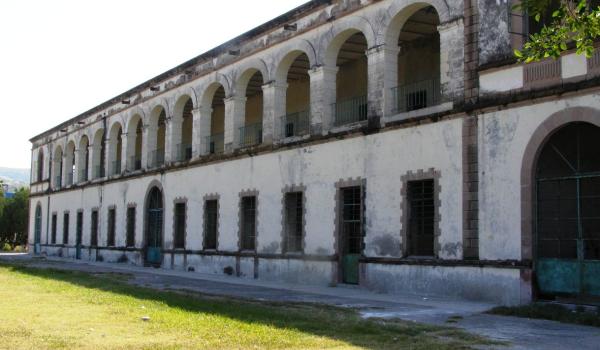 Fachada Ex Hacienda de Chinameca
