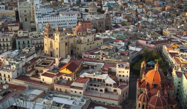 Centro histórico de la ciudad de Guanajuato