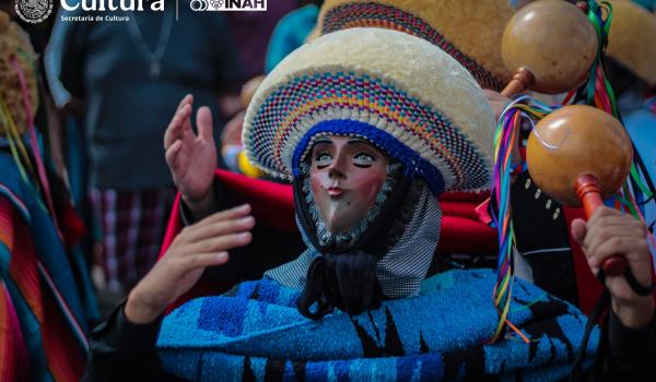 Los parachicos en la fiesta tradicional de enero de Chiapa de Corzo