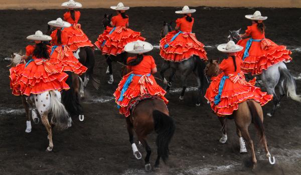 La charrería, tradición ecuestre en México
