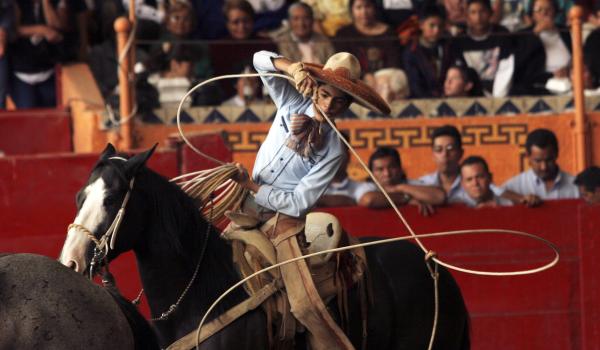 La charrería, tradición ecuestre en México