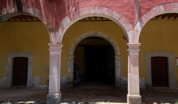 Casa Grande de la antigua hacienda de Navacoyán