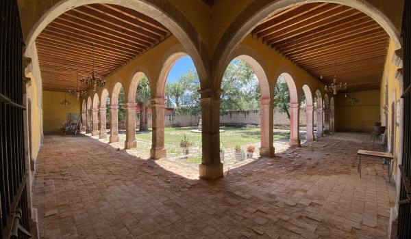 Casa Grande de la antigua hacienda de Navacoyán