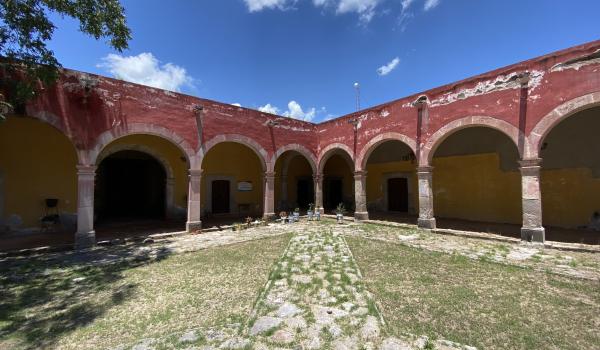 Casa Grande de la antigua hacienda de Navacoyán