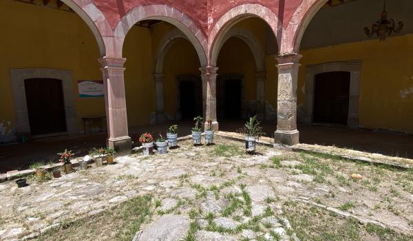 Casa Grande de la antigua hacienda de Navacoyán