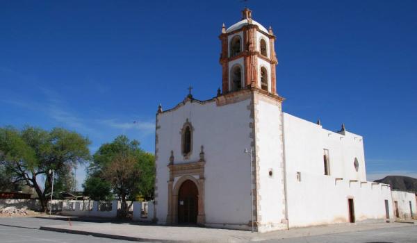 Capilla del Refugio en la antigua hacienda de Cuatillos