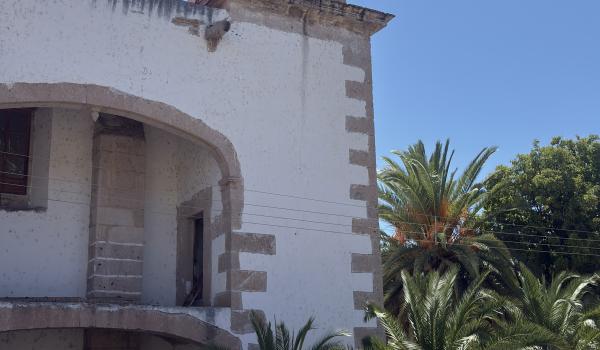 Capilla de la antigua hacienda de la Inmaculada Concepción de Palmitos de Arriba
