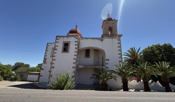 Capilla de la antigua hacienda de la Inmaculada Concepción de Palmitos de Arriba