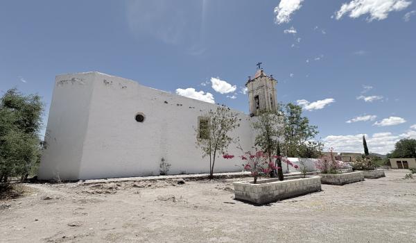 Capilla de la antigua hacienda de la Limpia Concepción de Palmitos de Abajo