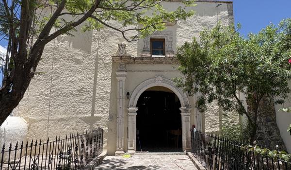 Capilla de la antigua hacienda de la Limpia Concepción de Palmitos de Abajo