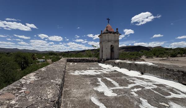 Capilla de la antigua hacienda de la Limpia Concepción de Palmitos de Abajo