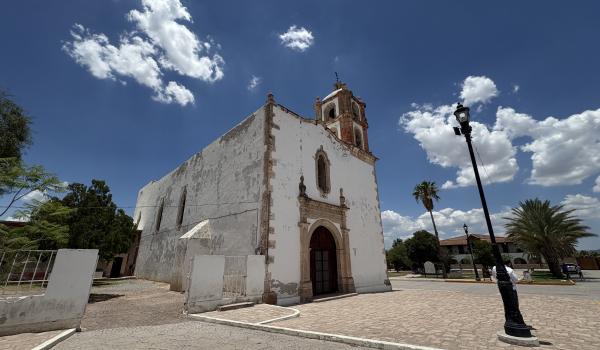 Capilla del Refugio en la antigua hacienda de Cuatillos
