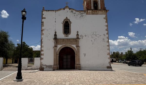 Capilla del Refugio en la antigua hacienda de Cuatillos
