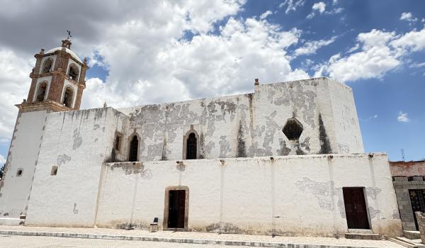 Capilla del Refugio en la antigua hacienda de Cuatillos