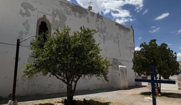 Capilla del Refugio en la antigua hacienda de Cuatillos
