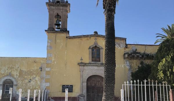 Capilla de San Mateo de la antigua hacienda de La Zarca