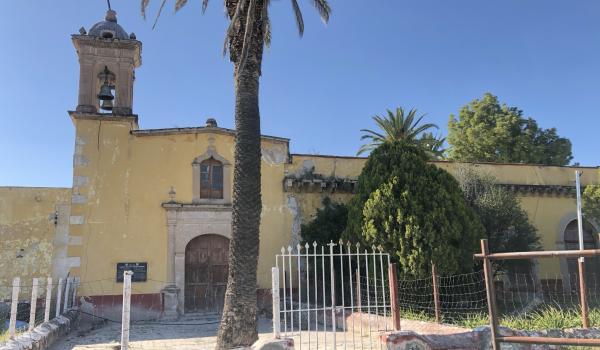 Capilla de San Mateo de la antigua hacienda de La Zarca
