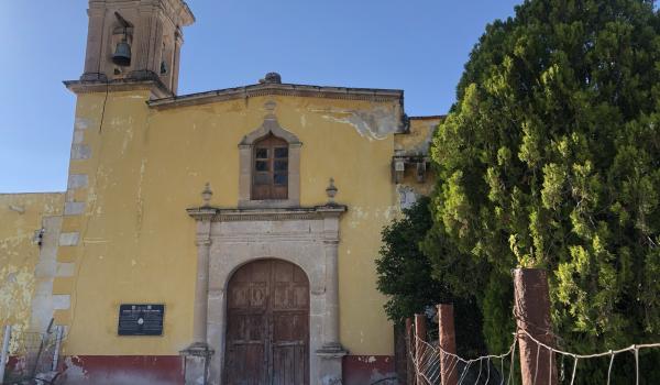Capilla de San Mateo de la antigua hacienda de La Zarca