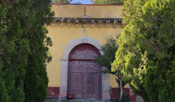 Capilla de San Mateo de la antigua hacienda de La Zarca