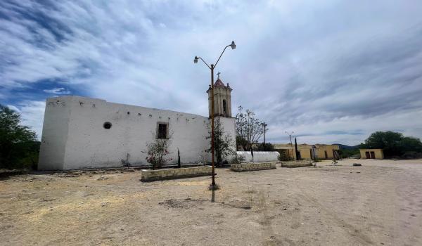 Capilla de la antigua hacienda de la Limpia Concepción de Palmitos de Abajo