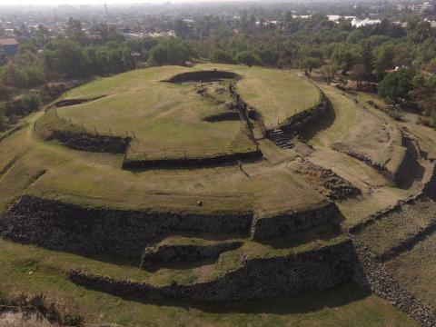 Cuicuilco Gran Basamento