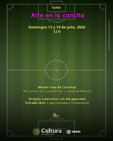 Taller Arte en la cancha (Taller inclusivo para PcD)