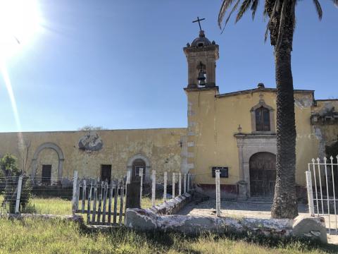 Capilla de San Mateo de la antigua hacienda de La Zarca