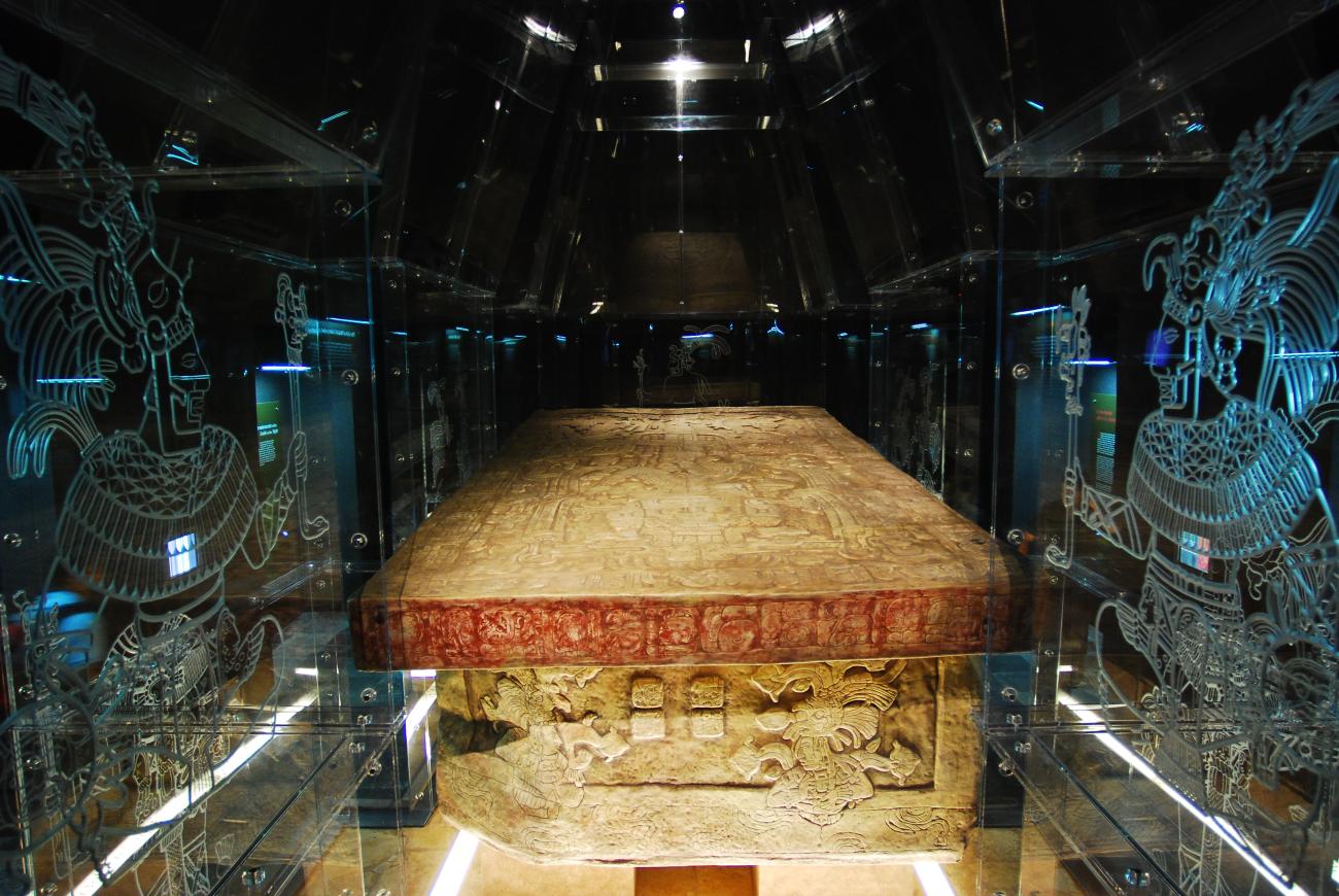 Sala de la réplica de la Tumba de Pakal