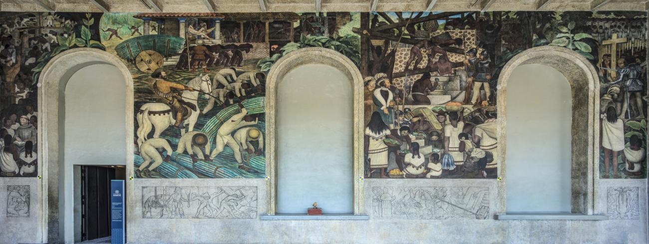 Terraza Galería del Mural de Diego Rivera 
