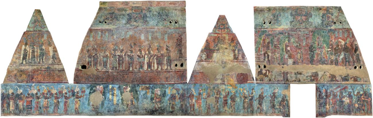 Murales del Cuarto 1, Templo de las Pinturas