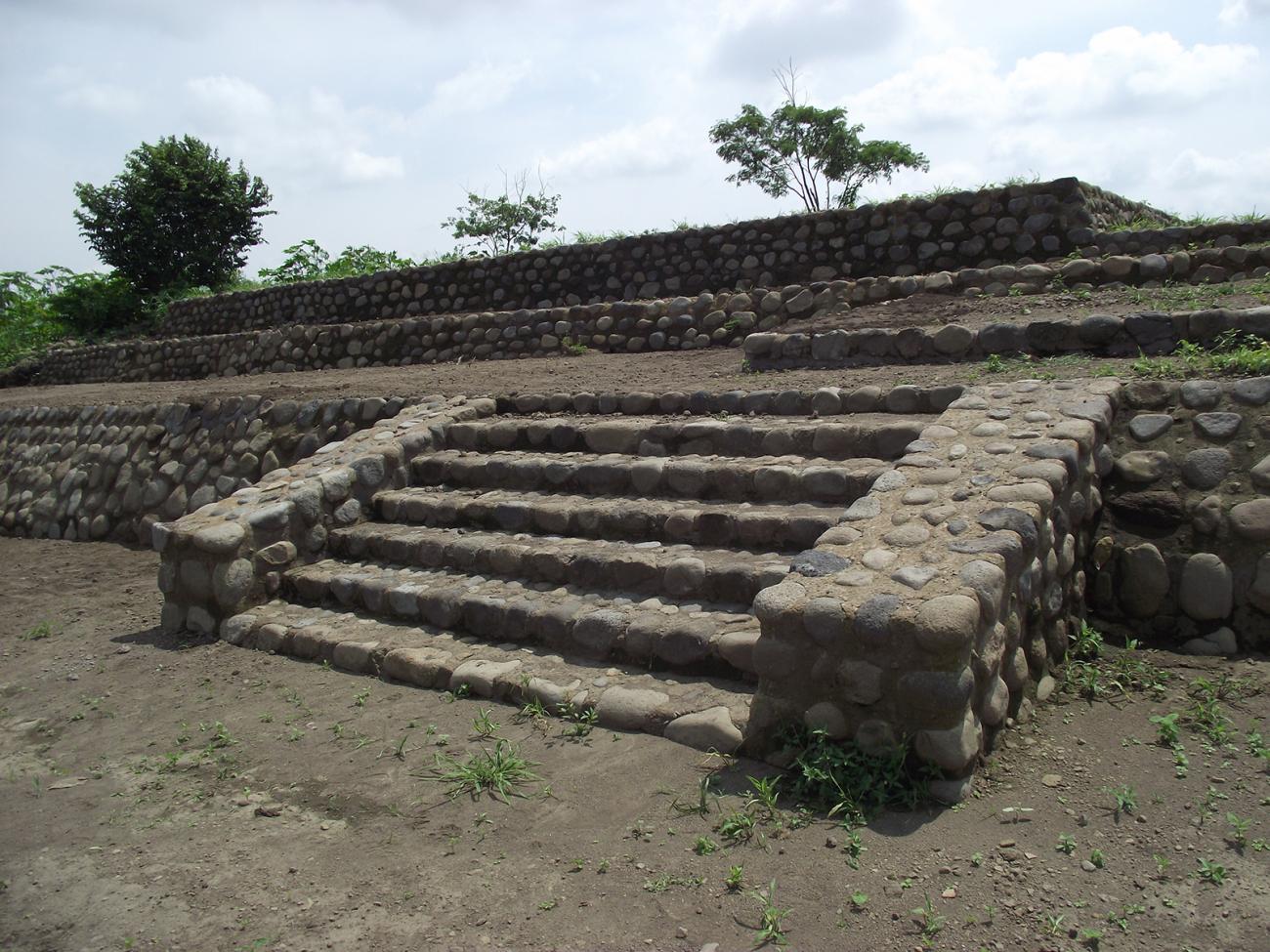 Lado norte de la estructura E-44