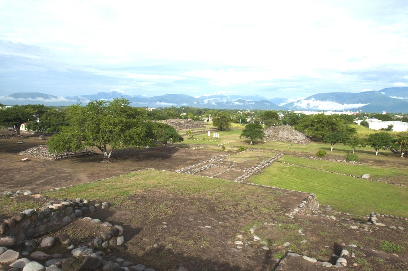 Sección oeste del centro ceremonial