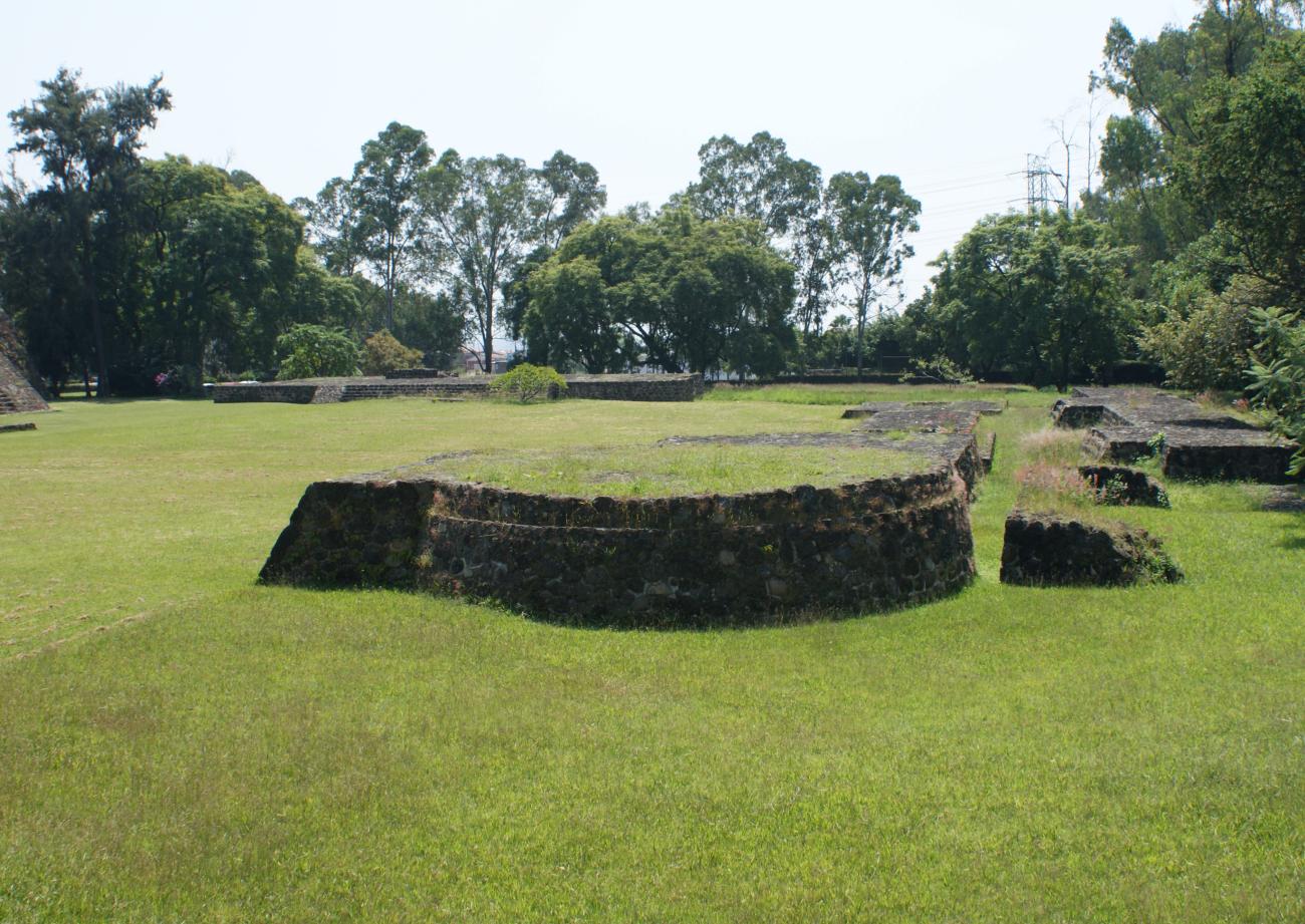 Basamento del Templo de Ehécatl
