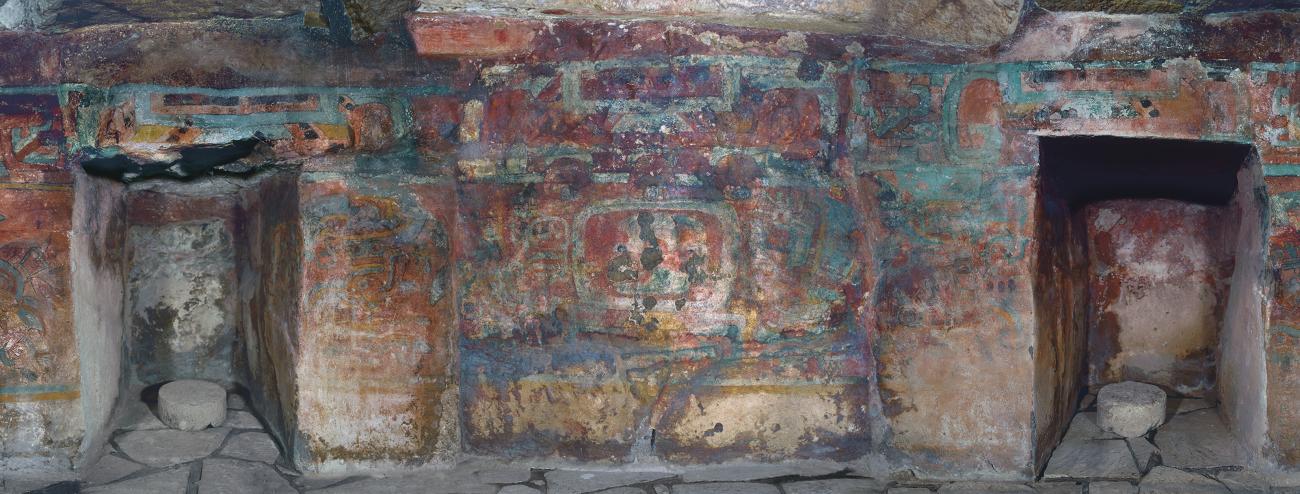 Mural de la Tumba 105, desplegado