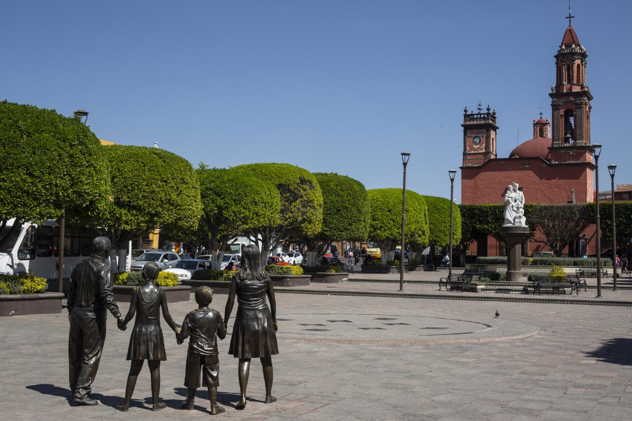 Templo y jardín de la familia