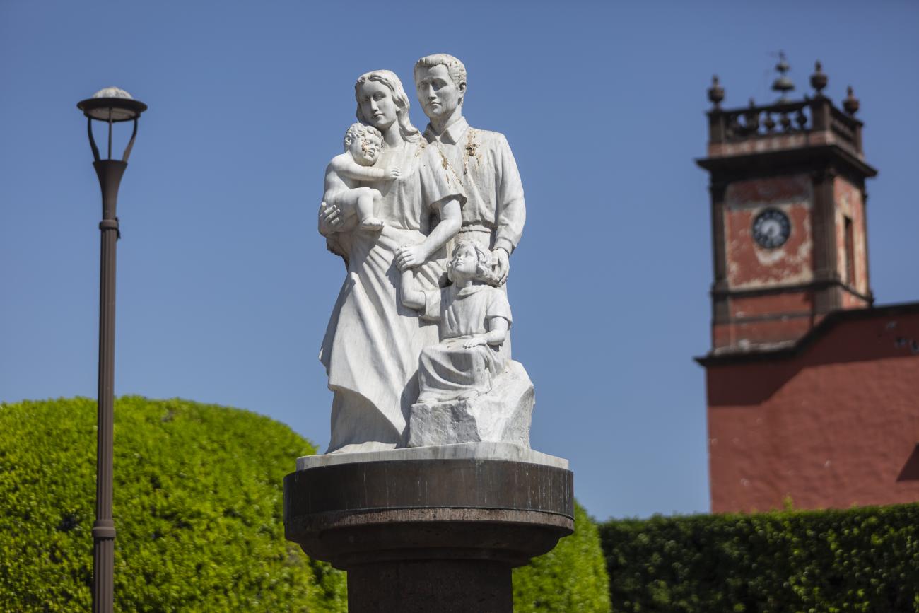 Templo y jardín de la familia
