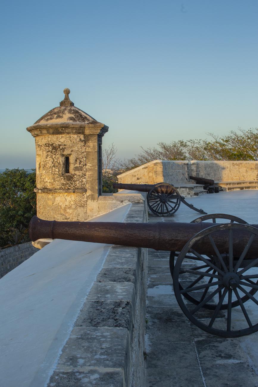 Museo de Arqueología Maya, Fuerte de San Miguel