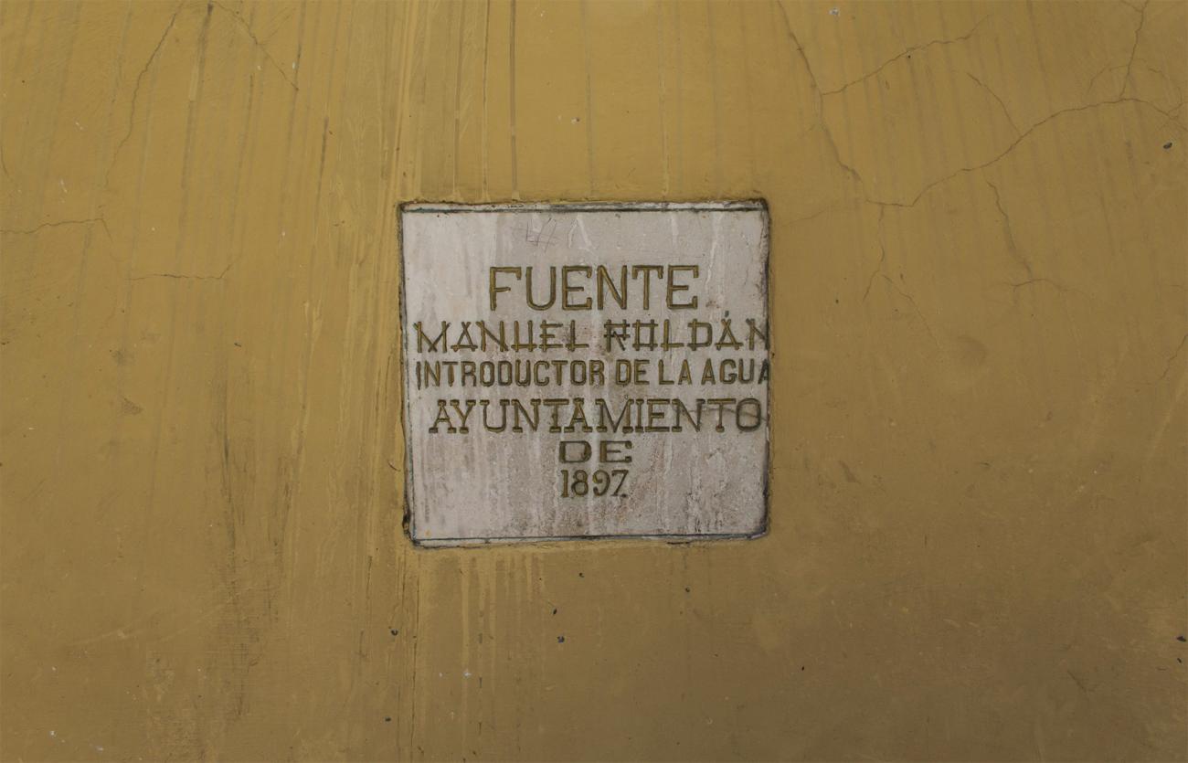 Fuente Manuel Roldán