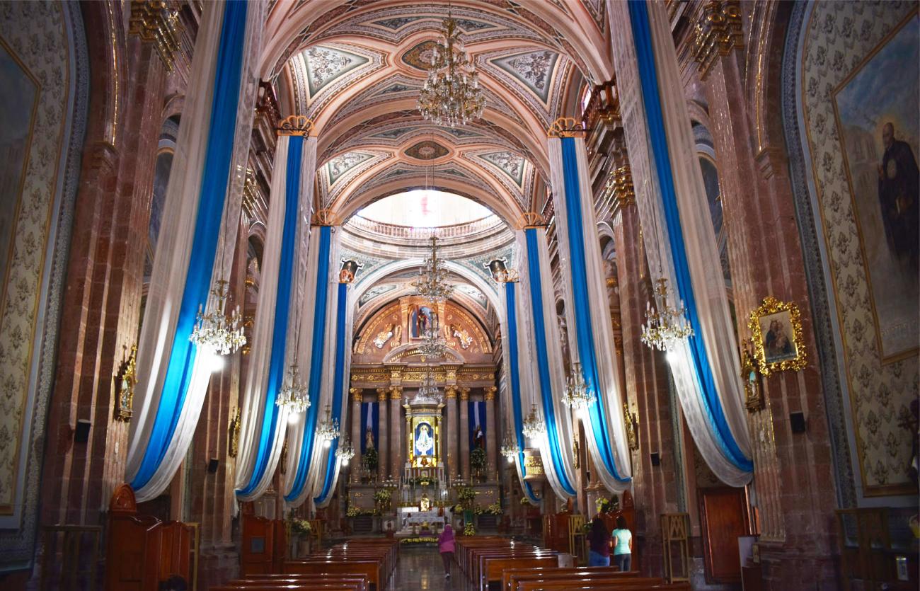 Interior de la Parroquia de Nuestra Señora de la Luz