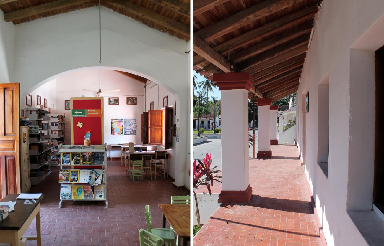 Biblioteca "Matías Ibarra Martínez", Antiguo Cabildo