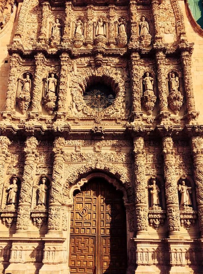 Catedral Basílica de Zacatecas, detalle de Fachada