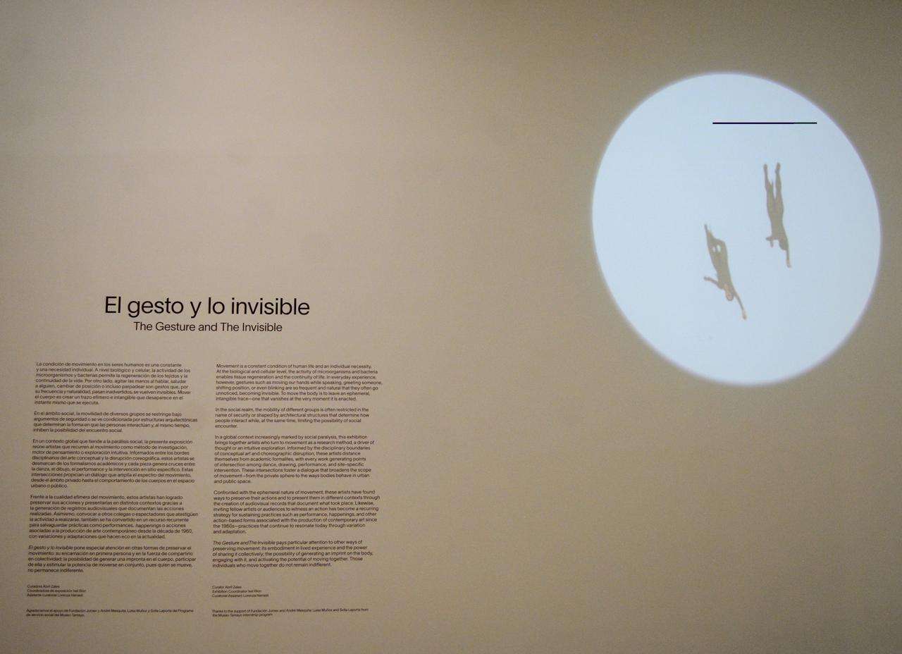 El gesto y lo invisible