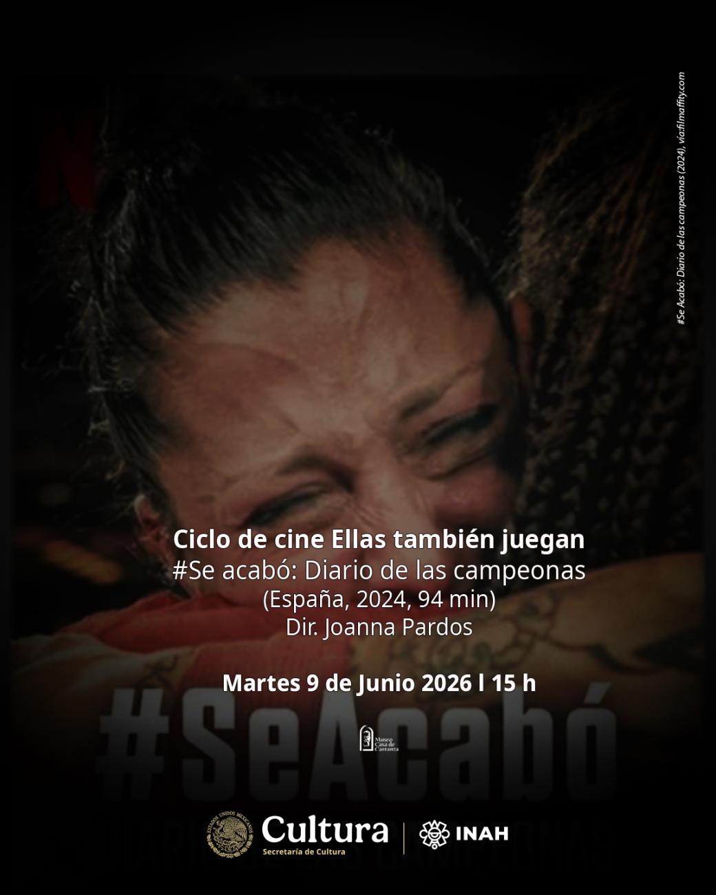 Ciclo de cine Ellas también juegan