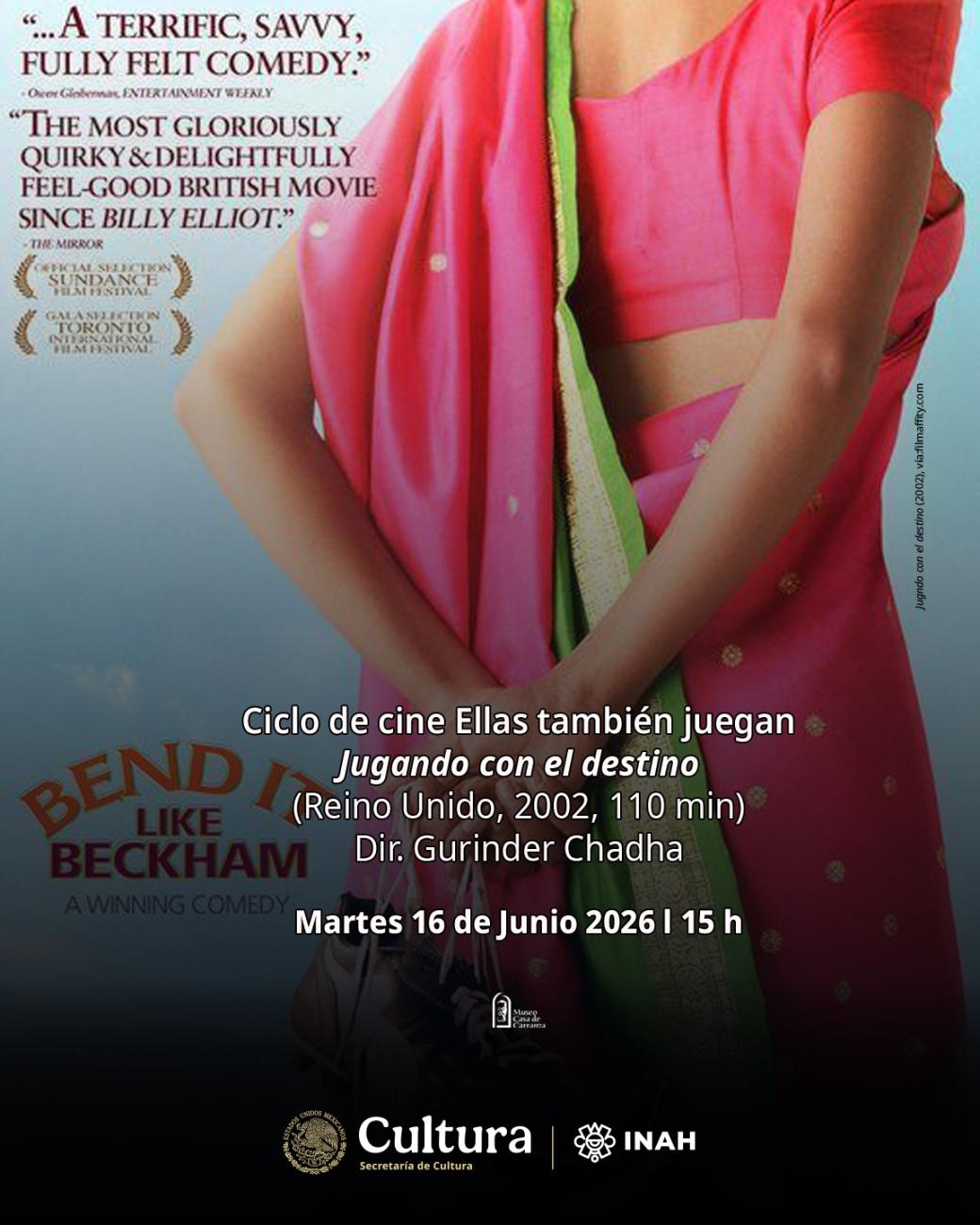 Ciclo de cine Ellas también juegan