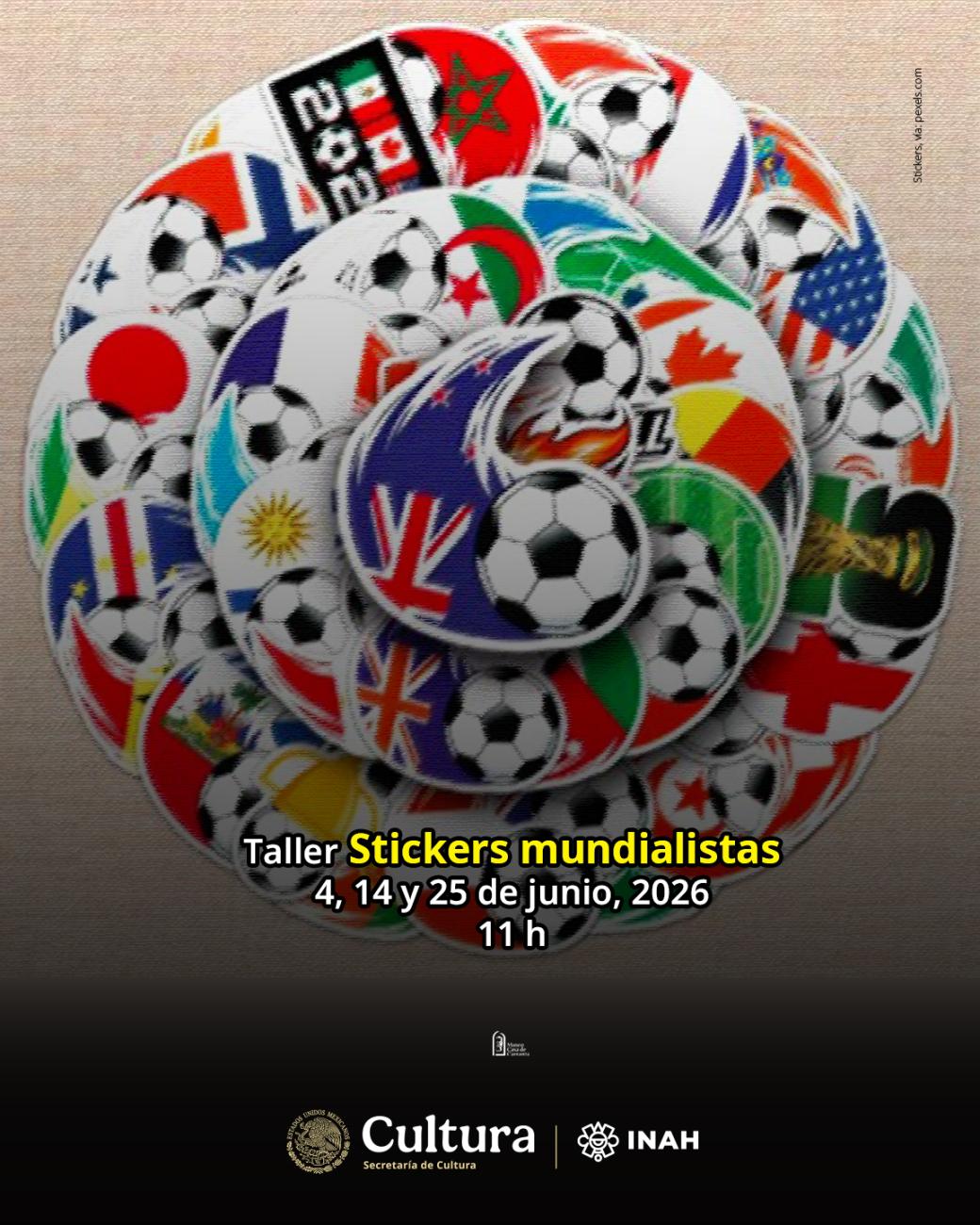 Taller Stickers del mundial