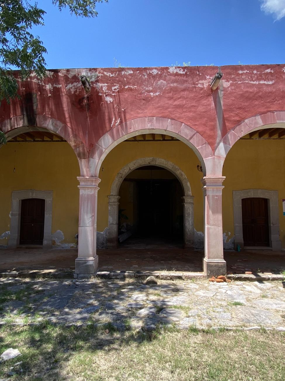 Casa Grande de la antigua hacienda de Navacoyán