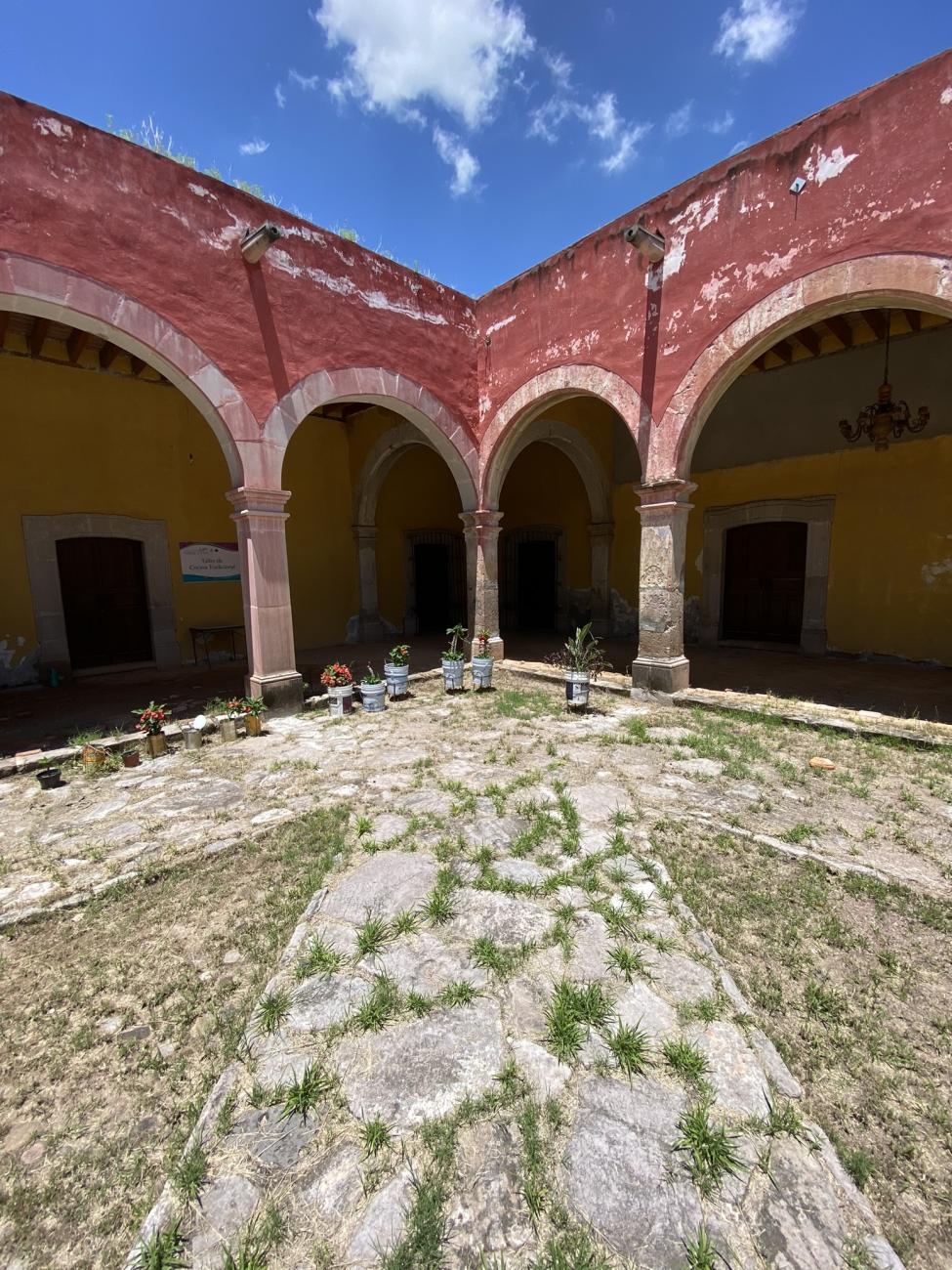 Casa Grande de la antigua hacienda de Navacoyán