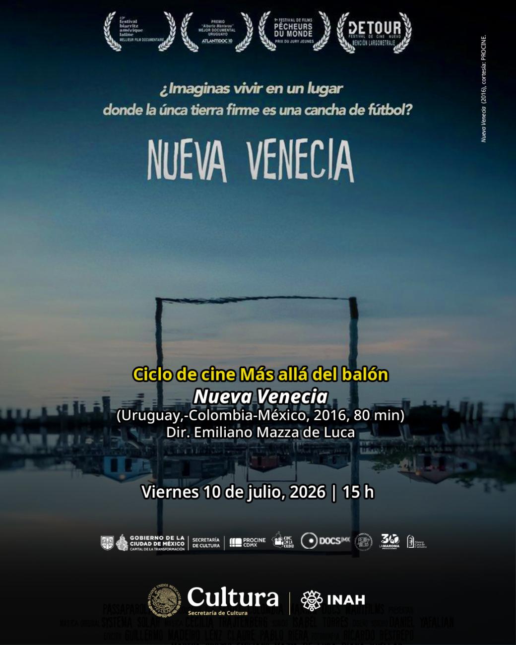 Ciclo de cine Más allá del balón