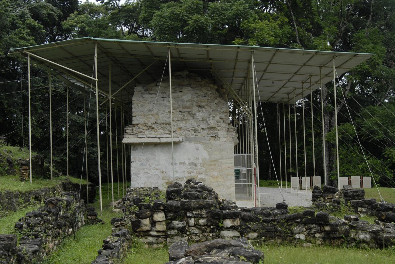 Edificio 1 o Templo de las Pinturas