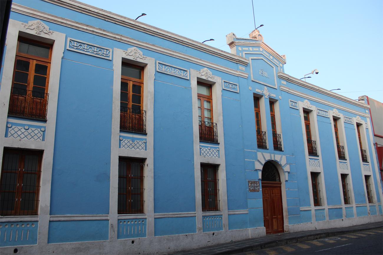 Fachada Museo de Arte Religioso Ex Convento de Santa Mónica